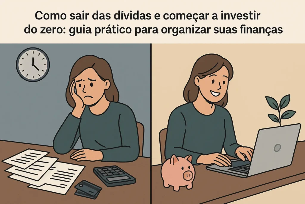 Como sair das dívidas e começar a investir do zero