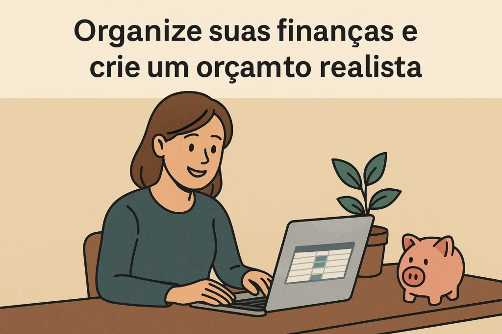 Organize suas finanças e crie um orçamento realista